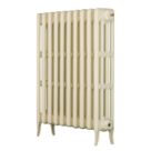 Arroll 760mm x 754mm 3719BTU Cream Cast Iron 4 Column Radiator