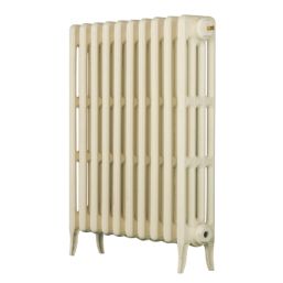 Arroll 760mm x 754mm 3719BTU Cream Cast Iron 4 Column Radiator