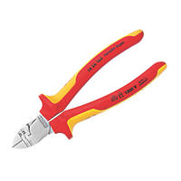 Knipex VDE Strippers / Side Cutters 6 1/4" (160mm)