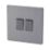 LAP  10AX 2-Gang 2-Way Light Switch  Slate-Effect