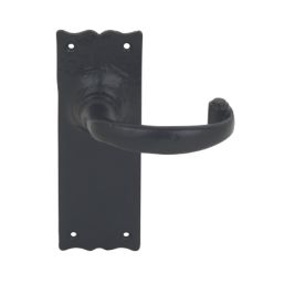 Smith & Locke Regal LoB Door Handles Pair Black