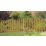 Forest Pale Picket  Fence Panels Golden Brown 6' x 3' Pack of 20