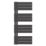 Flomasta Cantilever 1200mm x 500mm 1665BTU Black Vertical Designer Radiator