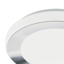 Eglo Carpi LED Bathroom Ceiling Light White/Chrome 3.6W 960lm