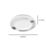 Eglo Carpi LED Bathroom Ceiling Light White/Chrome 3.6W 960lm