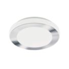 Eglo Carpi LED Bathroom Ceiling Light White/Chrome 3.6W 960lm