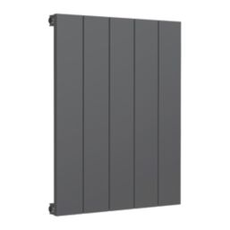 Reina Casina Single 600mm x 470mm 1229BTU Anthracite Vertical Designer Radiator