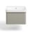 Essentials Genoa Vanity Unit with Basin Matt Latte 500mm x 460mm x 360mm