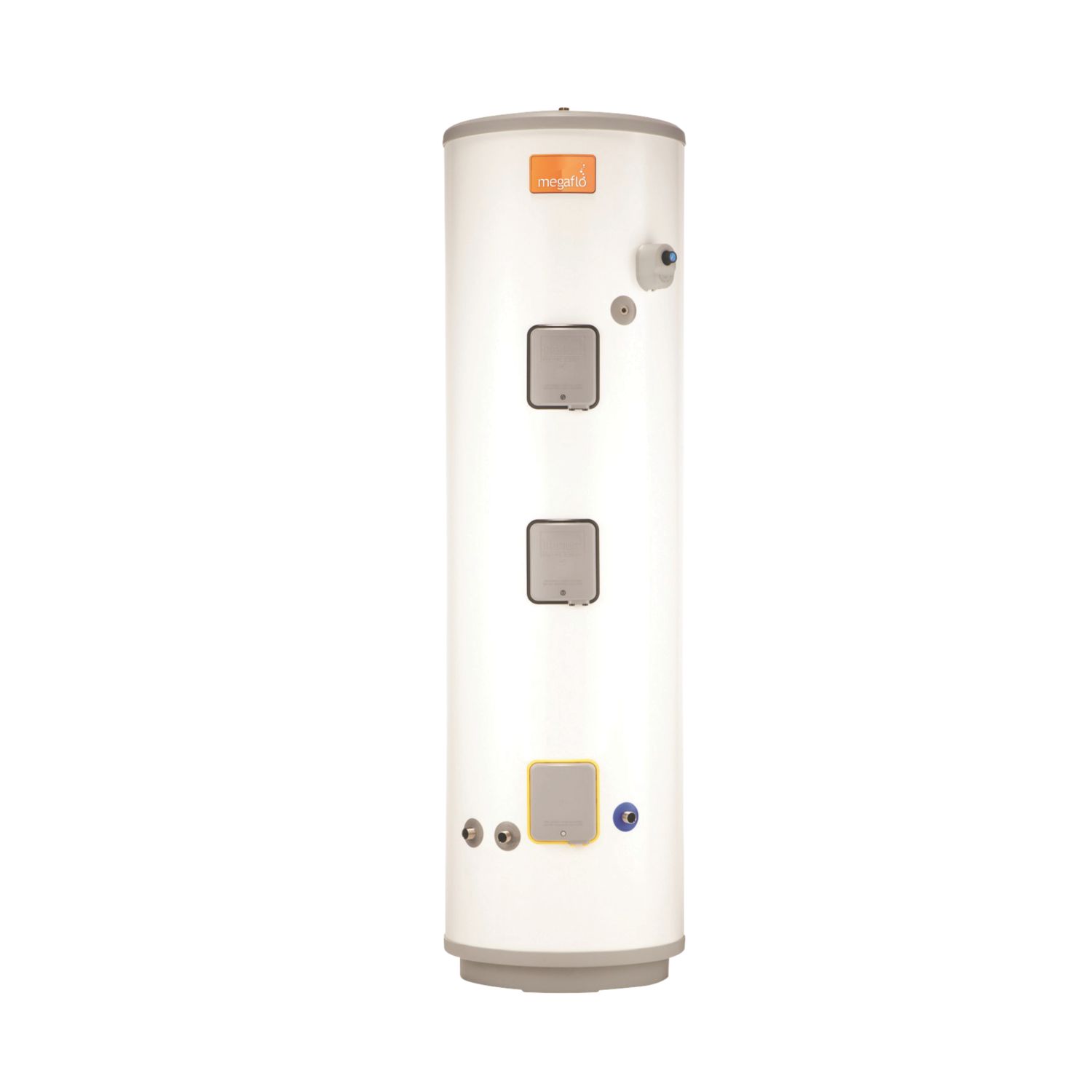 Heatrae Sadia Megaflo Eco Solar 300sdd Direct Unvented Hot Water Cylinder 300Ltr 2 x 3kW (929FP)