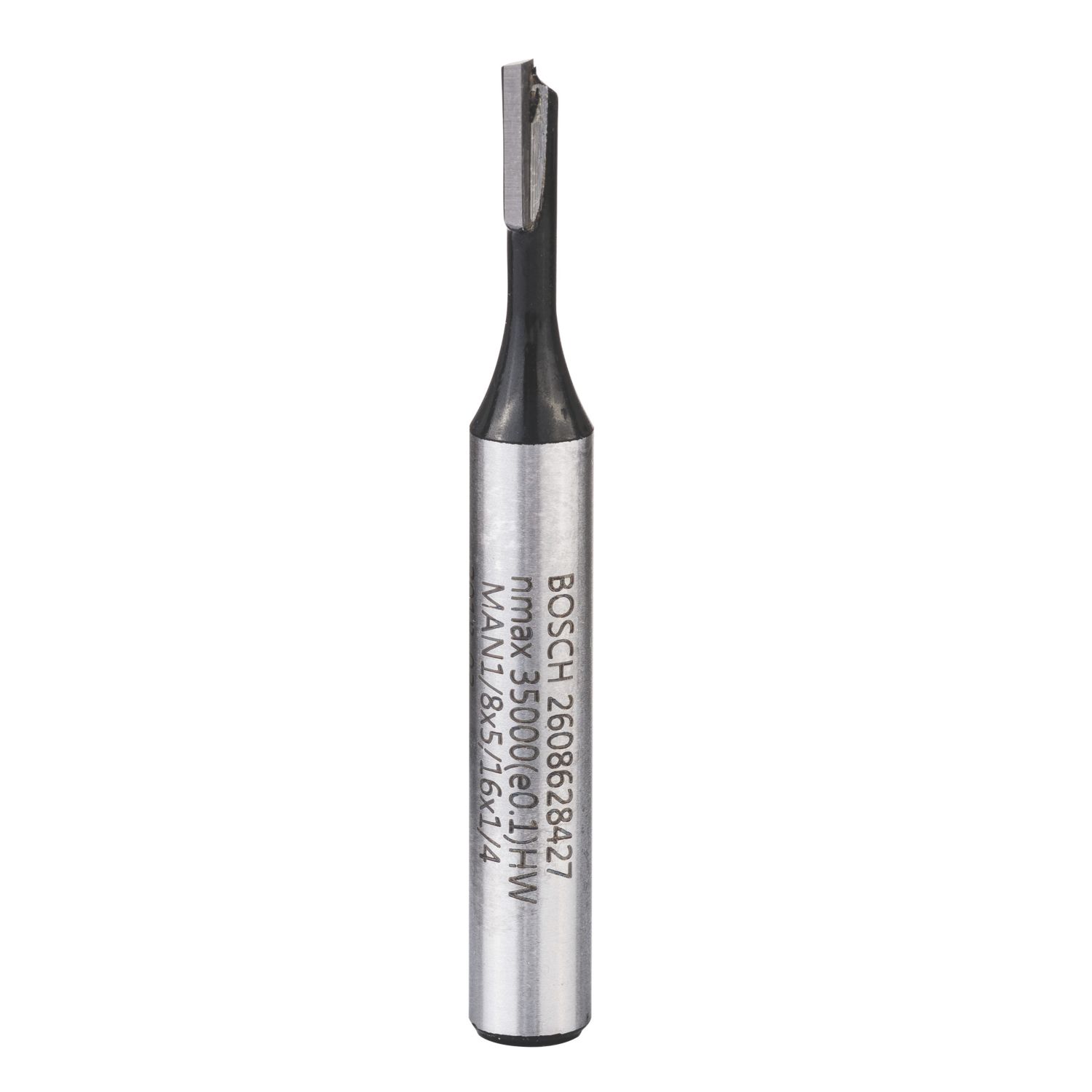 Bosch Standard for Wood 1/4" Straight Bit 3.2mm x 7.7mm (929FW)