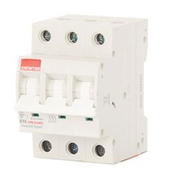 Contactum Defender 50A TP B Curve 3-Phase MCB