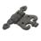 Hardware Solutions Antique Black  Door Hinge 112mm x 83mm