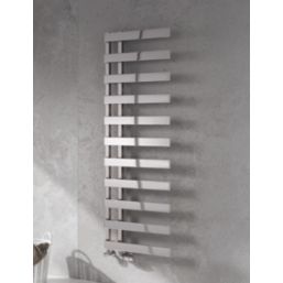 Reina 1235mm x 500mm 1482BTU Chrome Flat Designer Towel Radiator