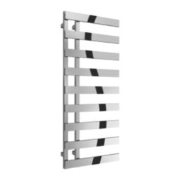 Reina 1235mm x 500mm 1482BTU Chrome Flat Designer Towel Radiator