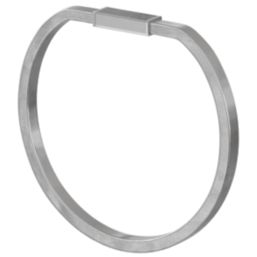 Elland Towel Ring Brushed Chrome