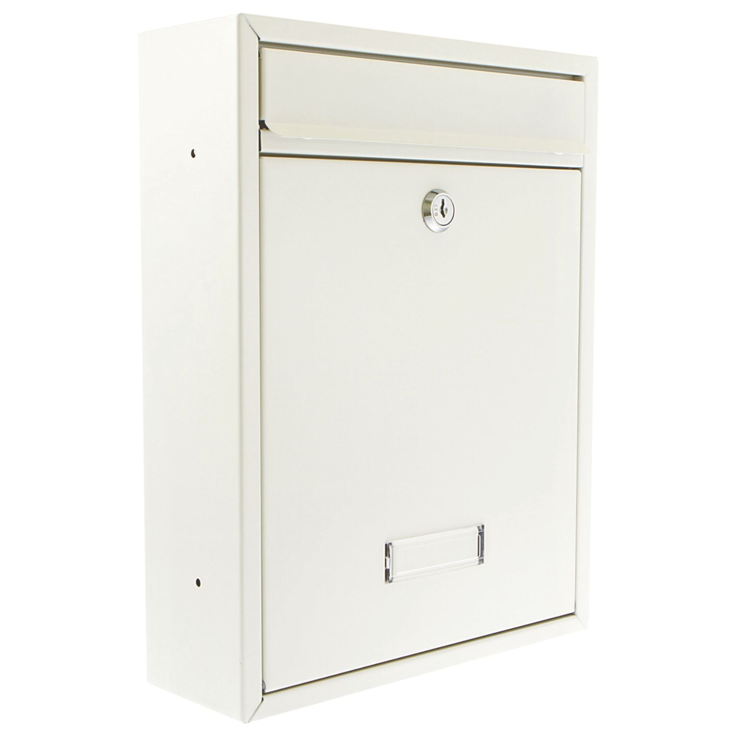 Burg-Wachter Trent Post Box White Metallic (929PH)