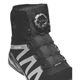 Solid Gear Onyx Size 9  Black Water-Resistant  Safety Boots