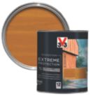 V33 750ml Teak Satin Solvent-Based Exterior Wood Stain