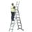 TB Davies  Aluminium 5.4m Combination Ladder
