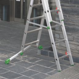 TB Davies  Aluminium 5.4m Combination Ladder