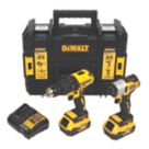 Refurb DEWALT DCK2063P2T-SFGB 18V 2 x 5.0Ah Li-Ion XR Brushless Cordless Twin Pack