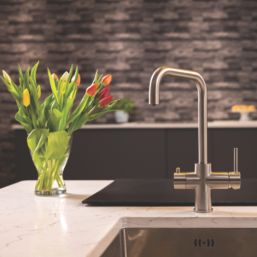 ETAL  4-in-1 Instant Boiling Water Tap Brushed Steel