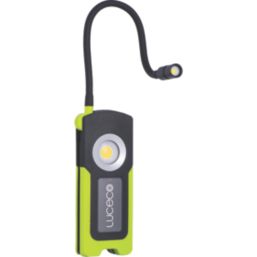 Luceco  Rechargeable LED Inspection light Black/Green 1000lm