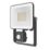 Brackenheath iSpot G3 Frameless Indoor & Outdoor LED Floodlight With PIR Sensor Black 30W 3300lm