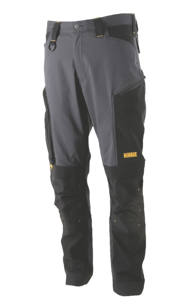 DeWalt Waterford Work Trouser Grey/Black 34