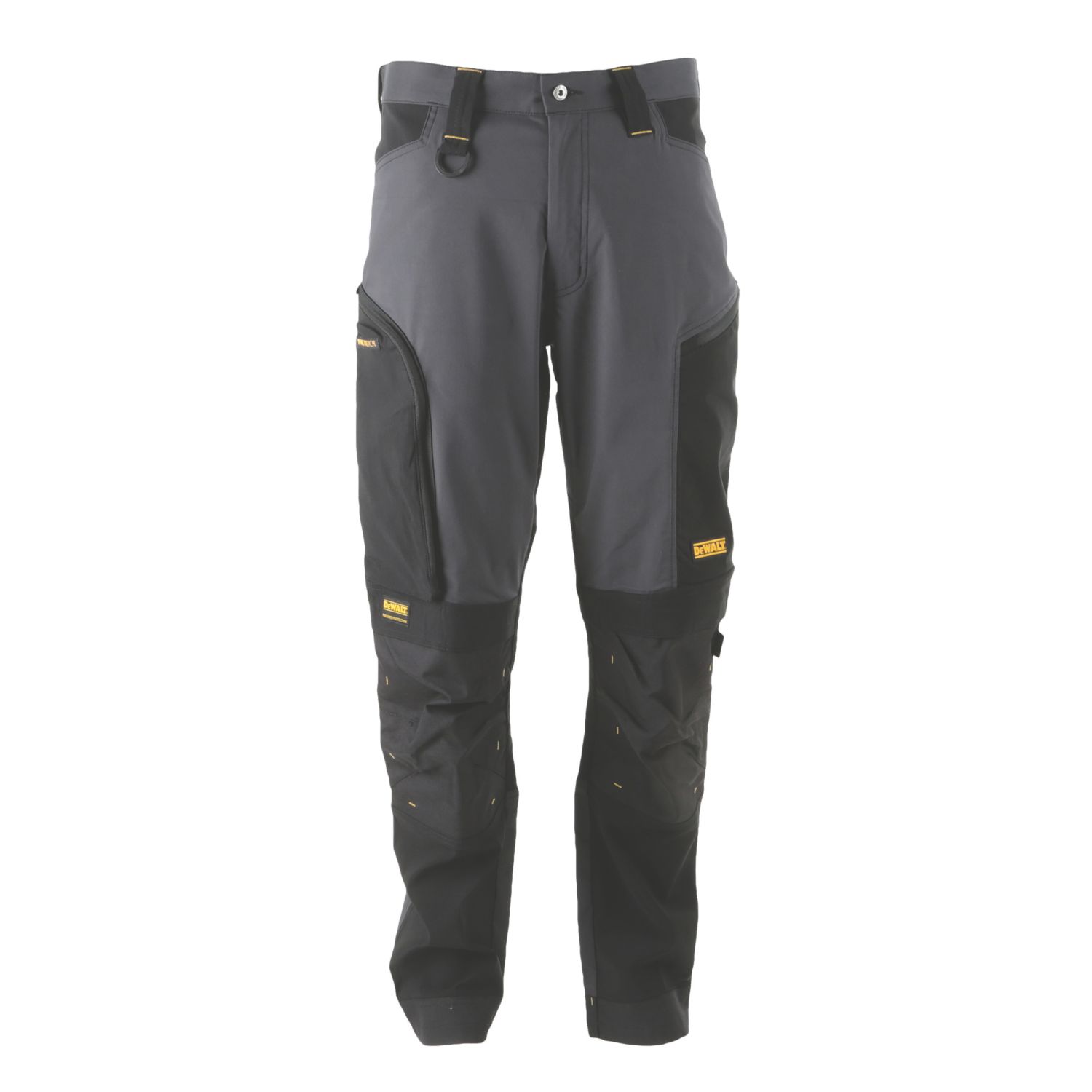 DEWALT Waterford Work Trouser Grey/Black 34" W 31" L (930FN)