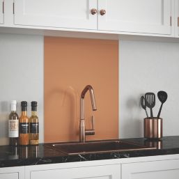 Splashback  Copper Self-Adhesive Splashback 600mm x 750mm x 6mm