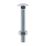 Timco Carriage Bolts Carbon Steel Zinc-Plated M6 x 75mm 100 Pack