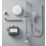 Mira Activate with ColdBoost HP/Combi Ceiling-Fed Dual Outlet Chrome Thermostatic Digital Mixer Shower