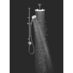 Mira Activate with ColdBoost HP/Combi Ceiling-Fed Dual Outlet Chrome Thermostatic Digital Mixer Shower