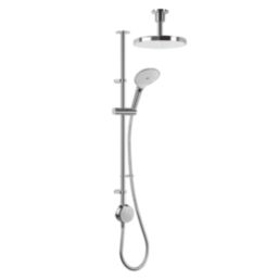 Mira Activate with ColdBoost HP/Combi Ceiling-Fed Dual Outlet Chrome Thermostatic Digital Mixer Shower