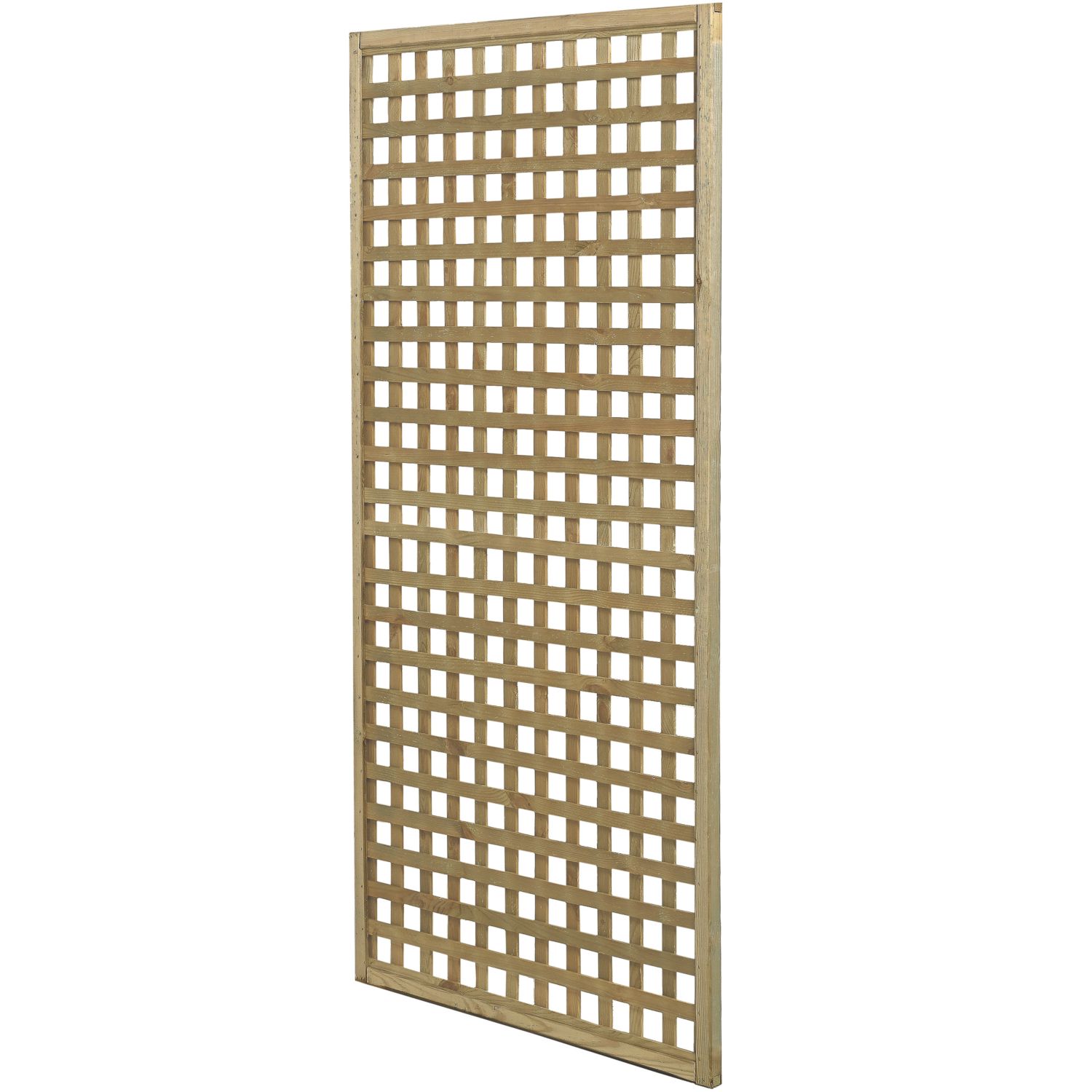 Forest Premium Framed Softwood Rectangular Garden Trellis 3' x 6' 10 Pack (930KP)