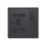 LAP  13A 1-Gang SP Switched Socket + 3A 18W 2-Outlet Type A & C USB Charger Black Nickel with Black Inserts