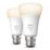 Philips Hue Bluetooth B22 A19 LED Smart Light Bulb 9W 806lm 2 Pack