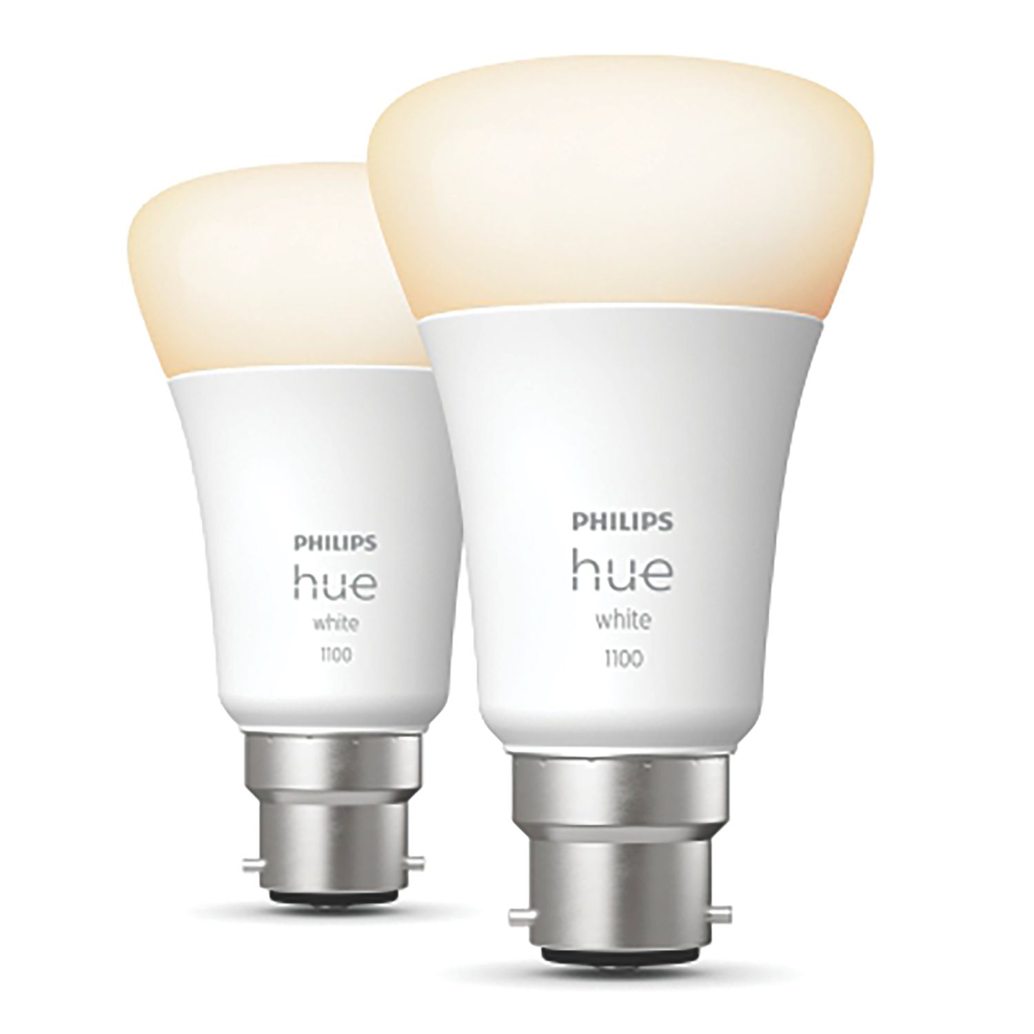 Philips Hue Bluetooth B22 A19 LED Smart Light Bulb 9W 806lm 2 Pack (930PP)
