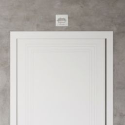 Knightsbridge  10AX 1-Gang TP Fan Isolator Switch Brushed Chrome