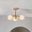 Spa Lindos Light Fitting Brass