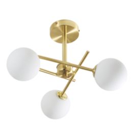 Spa Lindos Light Fitting Brass