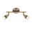 Saxby Amalfi Bar 2-Light Spotlight Antique Brass