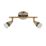 Saxby Amalfi Bar 2-Light Spotlight Antique Brass