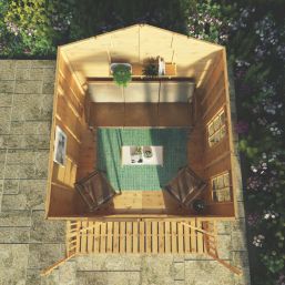 Mercia Premium Wessex 7' 6" x 7' 6" (Nominal) Apex Timber Summerhouse