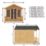 Mercia Premium Wessex 7' 6" x 7' 6" (Nominal) Apex Timber Summerhouse
