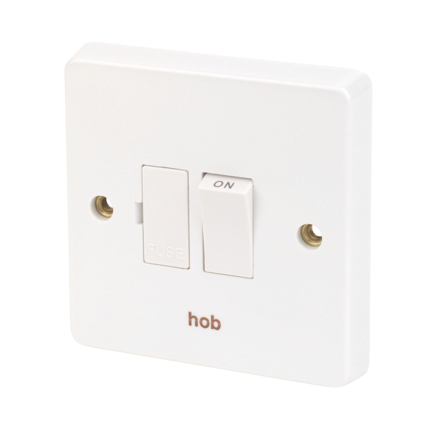 Crabtree Capital 13A Switched Hob Fused Spur White (9319J)
