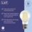 LAP  B22 A60 LED Light Bulb Clear 806lm 3.8W 2 Pack