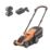 LawnMaster CLMF2437G-01 24V 2 x 4.0Ah Lithium MX Brushless Cordless 37cm Rotary Lawn Mower