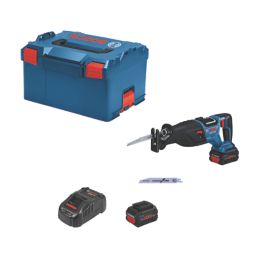 Scie sabre Bosch Professional GSA 18V-28 - BITURBO - Avec 2x batteries 18V  (5,5 Ah) et